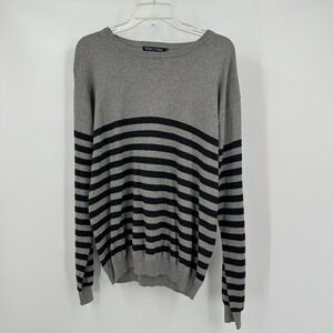 WoolOvers Womens Breton Quiet Luxury Sweater Size M Cashmere Blend Soft Girl